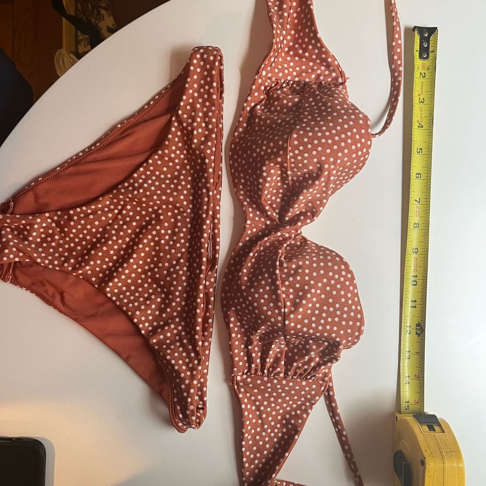 Abercrombie polka dot bikini